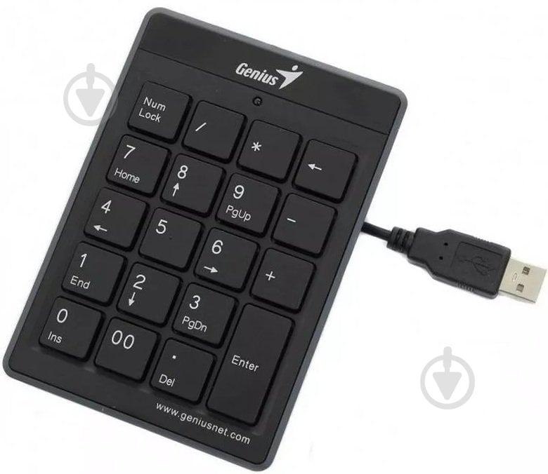 Клавіатура Genius NumPad-110 USB (31300016400) black - фото 3