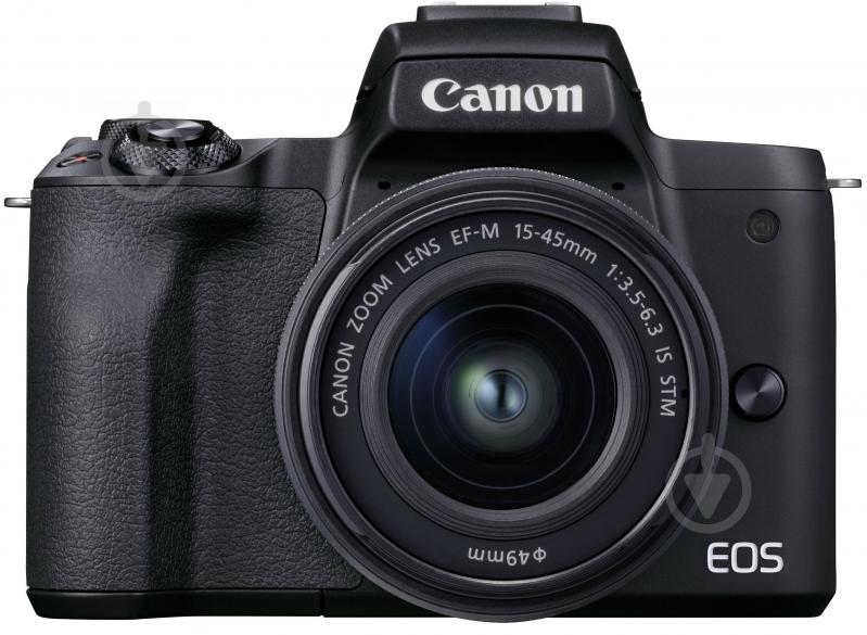 Фотокамера Canon EOS M50 Mark II + 15-45 IS STM KIT Premium Live Stream Kit black (4728C059) - фото 2