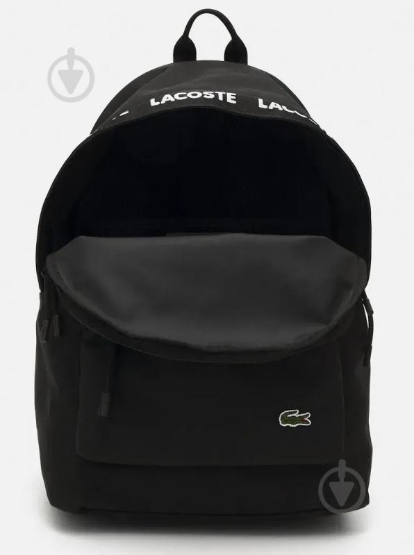 Рюкзак Lacoste NU4685NZ-N37 черный - фото 3 Рюкзак Lacoste NU4685NZ-N37 черный - фото 3