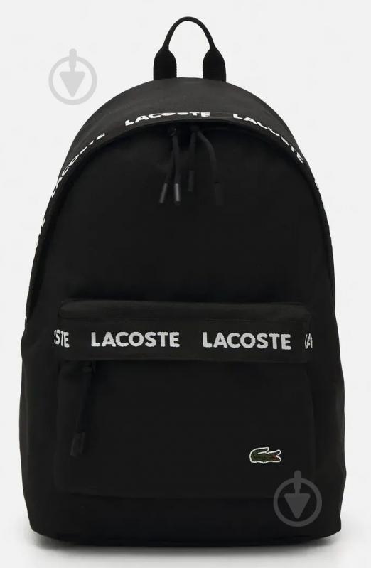 Рюкзак Lacoste NU4685NZ-N37 черный - фото 1 Рюкзак Lacoste NU4685NZ-N37 черный - фото 1