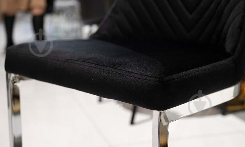 Стул Прайм X-928 черный / хром - фото 4