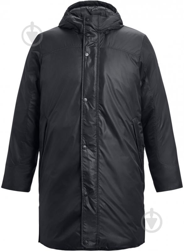 Куртка-парка мужская зимняя Under Armour UA STRM INS BENCH COAT 1380869-001 р.L черная - фото 4