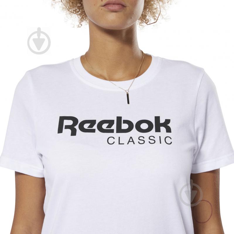 Футболка Reebok CL REEBOK TEE DT7225 р.XS білий - фото 3