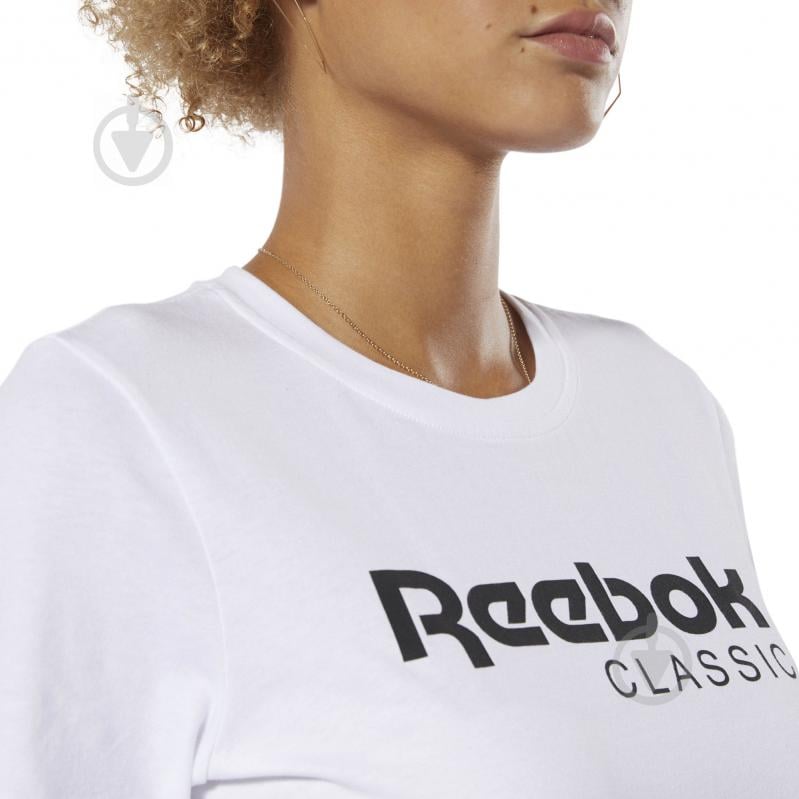 Футболка Reebok CL REEBOK TEE DT7225 р.XS білий - фото 4