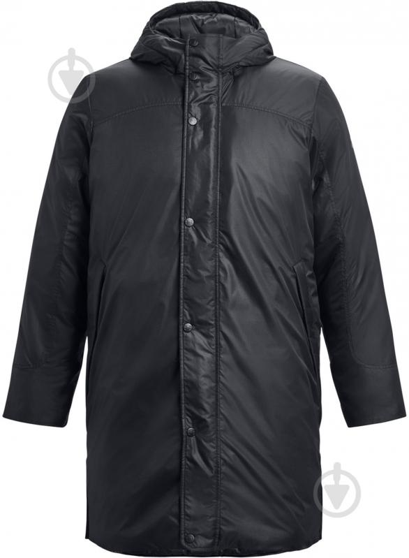 Куртка-парка чоловіча зимова Under Armour UA STRM INS BENCH COAT 1380869-001 р.M чорна - фото 4