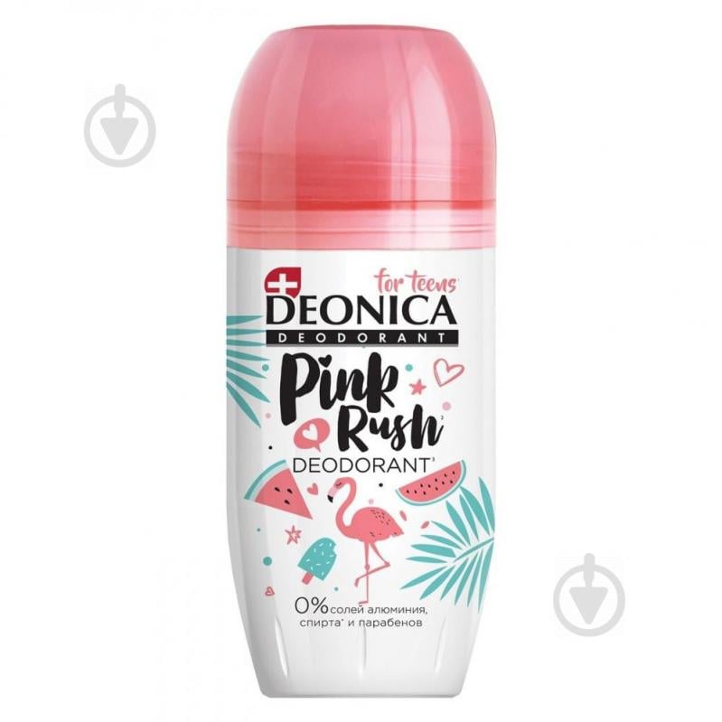 Дезодорант для жінок Deonica For Teens Pink Rush 50 мл - фото 1