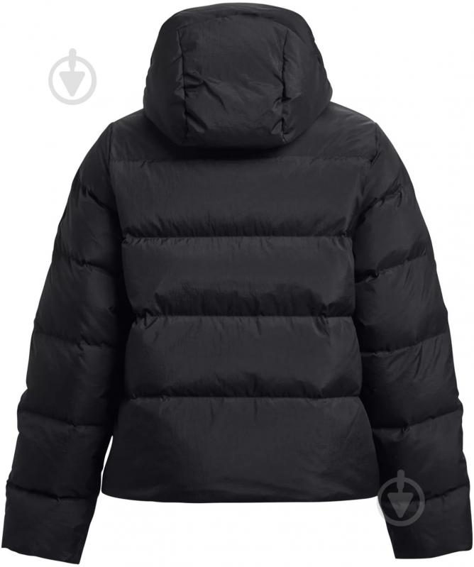 Пуховик женский Under Armour UA CGI DOWN CRINKLE JKT 1378861-001 р.L черный - фото 1