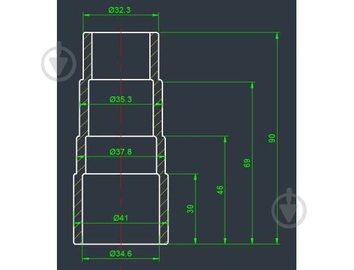 Адаптер-разветвитель для электроинструмента Vitals AE 35SP 145533 - фото 4