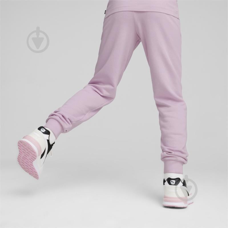 Штани Puma ESS+ SCRIPT PANTS TR G 67940760 р. 152 рожевий - фото 4