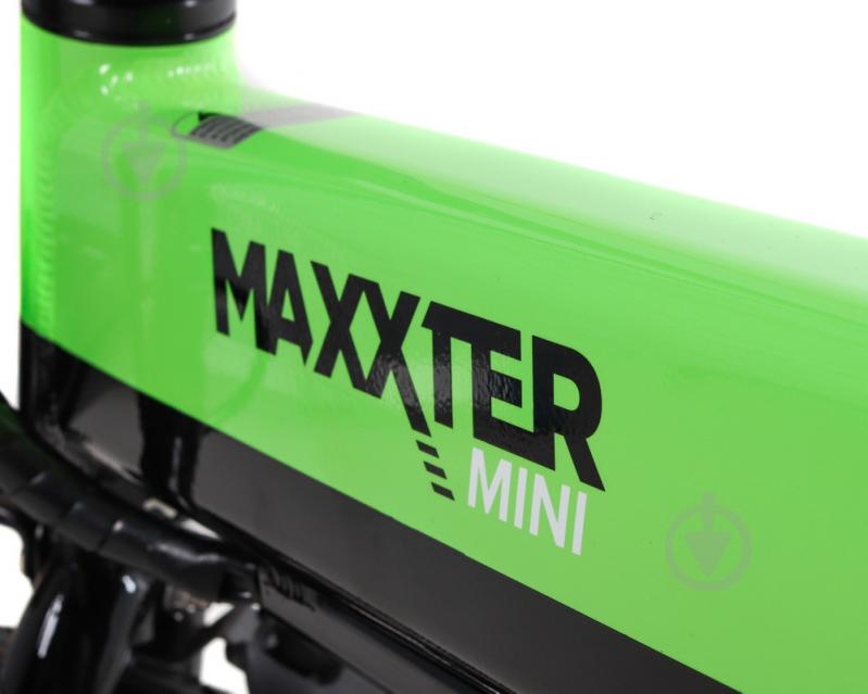 Электровелосипед Maxxter Mini black/green - фото 5