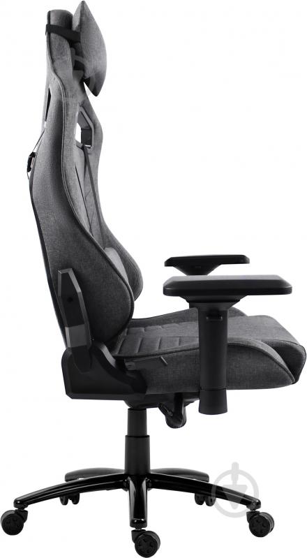Кресло игровое GT Racer X-5113F серый - фото 3