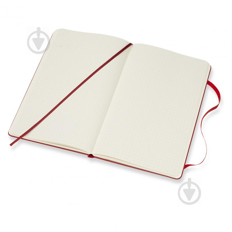 Блокнот для записей Classic 13х21 см точка красный QP066F2 Moleskine - фото 4