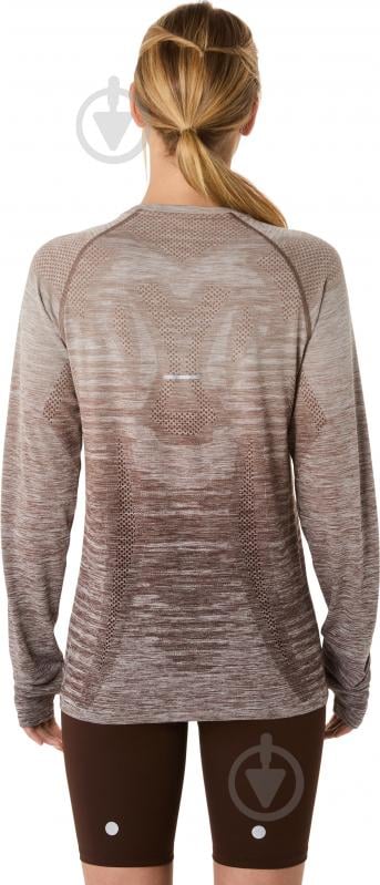 Лонгслів Asics SEAMLESS LS TOP 2012C392-021 р.S коричневий - фото 2 Лонгслів Asics SEAMLESS LS TOP 2012C392-021 р.S коричневий - фото 2
