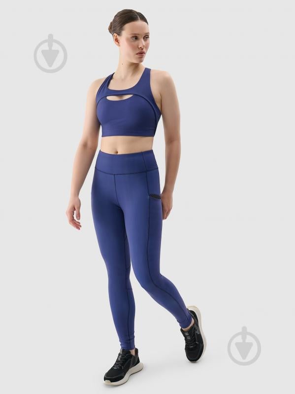 Лосины 4F TIGHTS FNK F304 4FWSS25TFTIF304-30S р.L синий - фото 2 Лосины 4F TIGHTS FNK F304 4FWSS25TFTIF304-30S р.L синий - фото 2