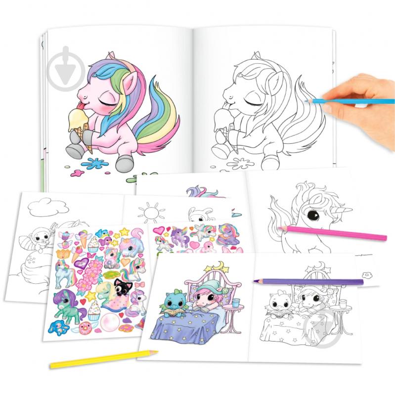 Раскраска Motto Единорог 410534 - фото 2