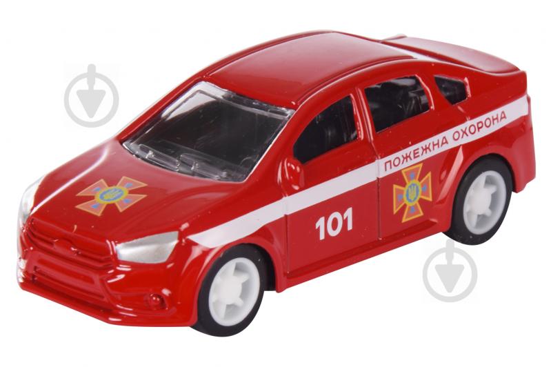 Автомодель Автопром 1:64 Пожежна техніка (асортимент) 6424 - фото 5