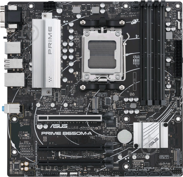 Материнская плата Asus 90MB1C10-M0EAY0 (Socket AM5, AMD B650, micro ATX) - фото 1