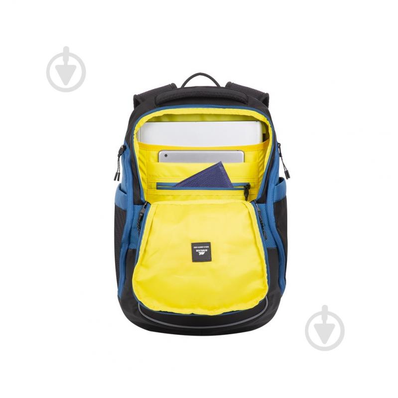 Рюкзак для ноутбука RivaCase 15.6" (5225 (Black/blue)) - фото 6 Рюкзак для ноутбука RivaCase 15.6" (5225 (Black/blue)) - фото 6