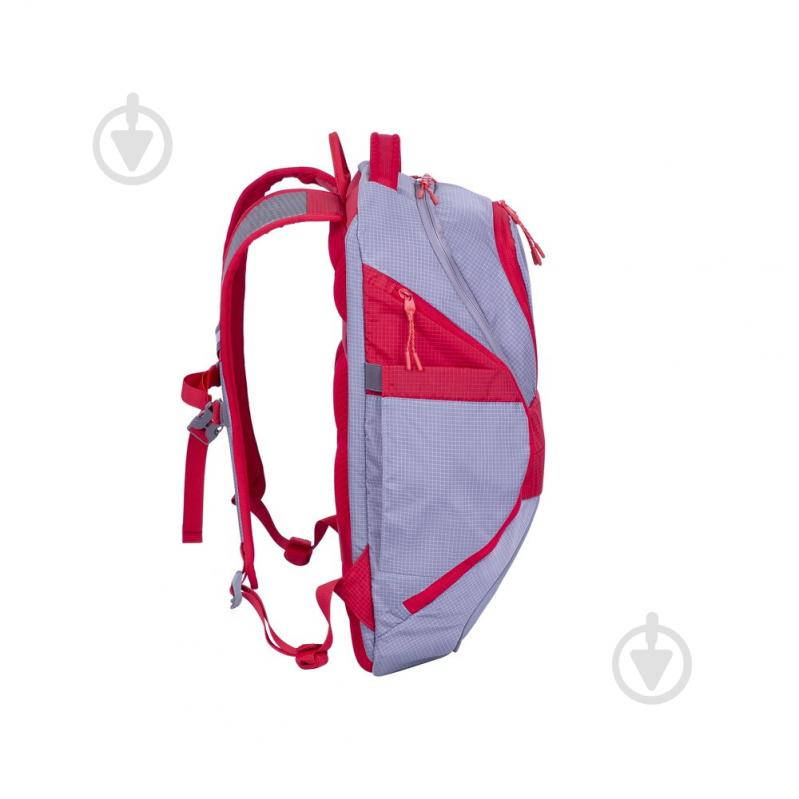 Рюкзак для ноутбука RivaCase 15.6" (5225 (Grey/red)) - фото 6
