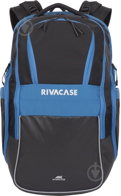 Рюкзак для ноутбука RivaCase 17.3" (5265 (Black/blue)) - фото 1