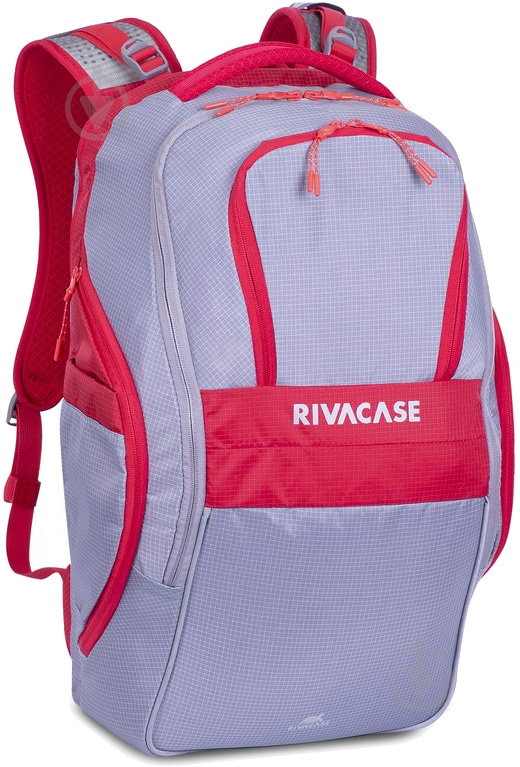 Рюкзак для ноутбука RivaCase 17.3" (5265 (Grey/red)) - фото 1