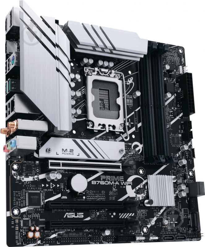 Материнська плата Asus 90MB1EL0-M0EAY0 (Socket 1700, Intel B760, micro ATX) - фото 2