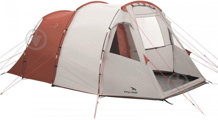 Палатка туристическая Easy Camp Huntsville 500 Red 120340 - фото 1