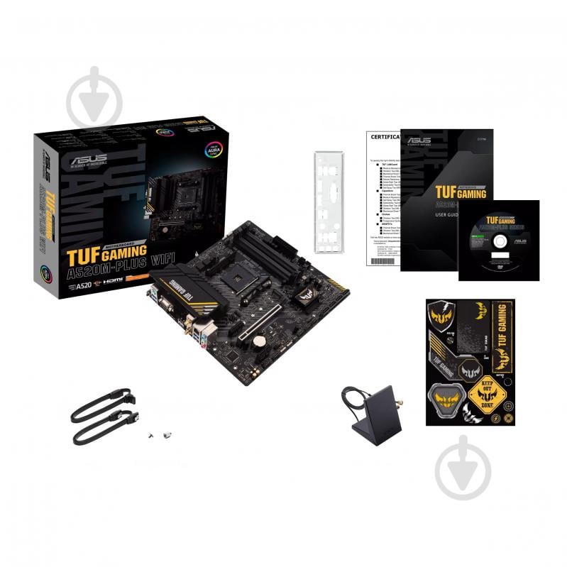 Материнська плата Asus 90MB17F0-M0EAY0 (Socket AM4, AMD A520, micro ATX) - фото 6