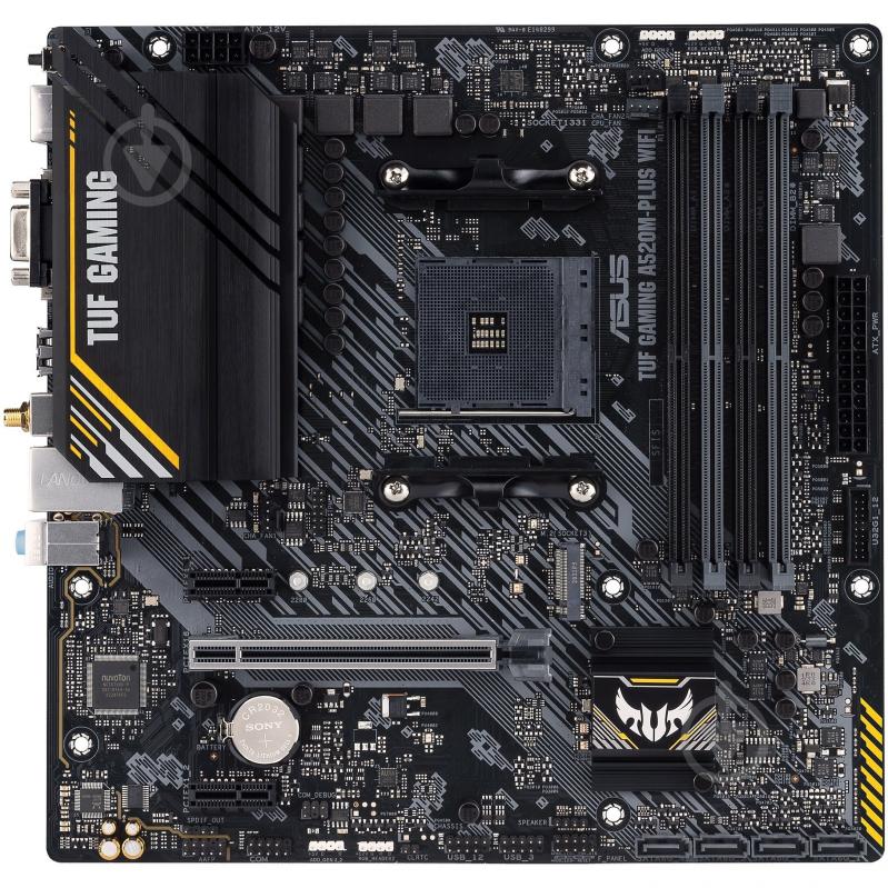 Материнська плата Asus 90MB17F0-M0EAY0 (Socket AM4, AMD A520, micro ATX) - фото 1