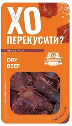 Снеки Бащинський Dry beef 50 г - фото 1