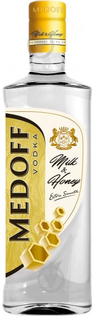 Горілка Medoff Milk & Honey 0,5 л - фото 1