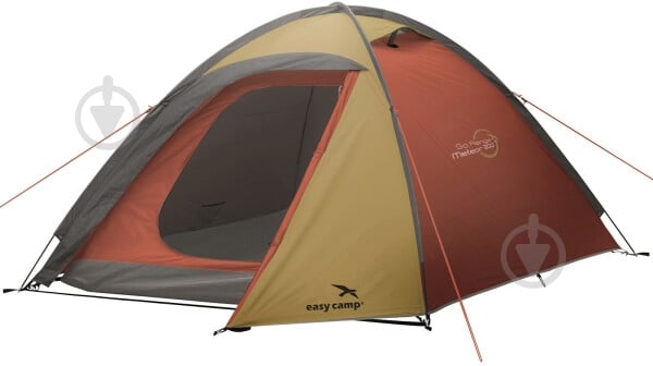 Палатка туристическая Easy Camp Meteor 300 Gold Red 120358 - фото 1