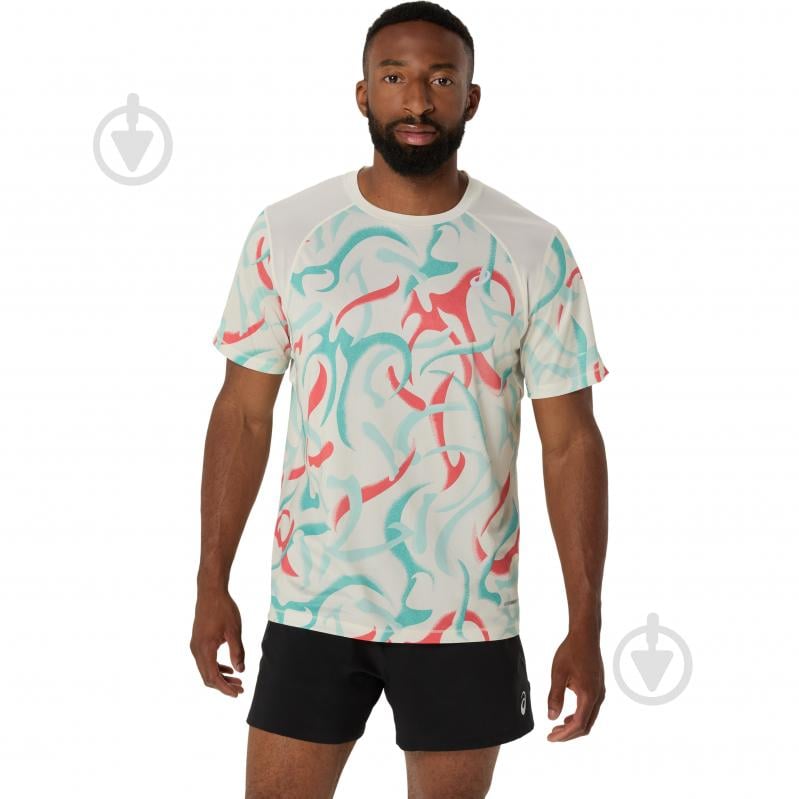 Футболка Asics ROAD ALL OVER PRINT SS TOP 2011D092-200 р.L різнокольоровий - фото 1 Футболка Asics ROAD ALL OVER PRINT SS TOP 2011D092-200 р.L різнокольоровий - фото 1