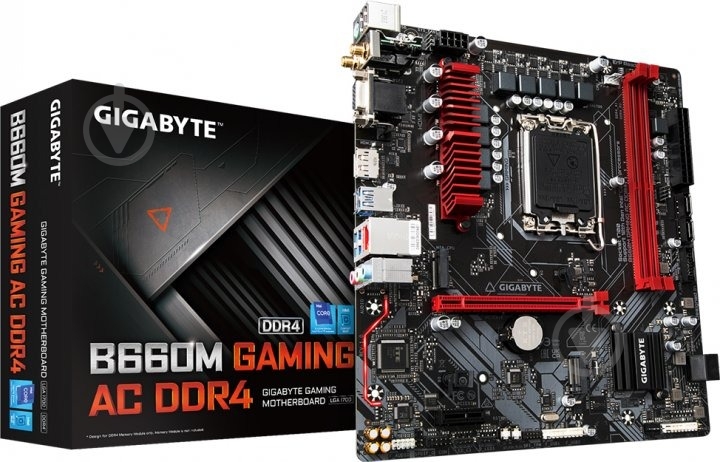 Материнська плата Gigabyte B660M GAMING AC DDR4 (Socket 1700, Intel B660, micro ATX) - фото 5