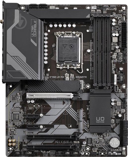 Материнская плата Gigabyte Z790 UD AX (Socket 1700, Intel Z790, ATX) - фото 1