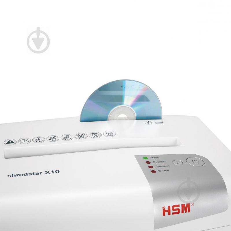 Уничтожитель документов Shredstar X10 (4,5x30) HSM - фото 7