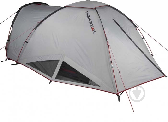 Палатка туристическая High Peak Alfena 3.0 Nimbus Grey 11433 - фото 6