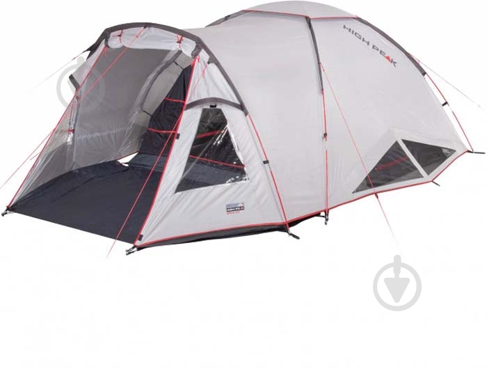 Палатка туристическая High Peak Alfena 3.0 Nimbus Grey 11433 - фото 1