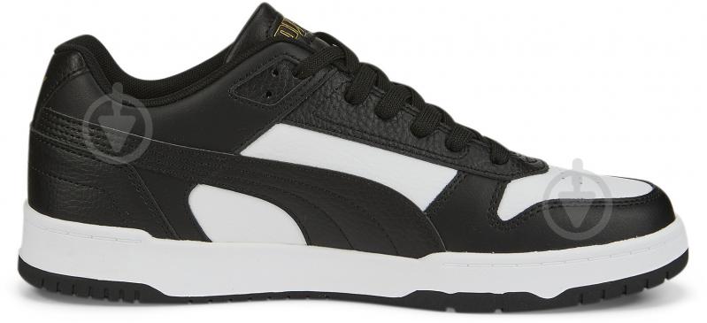 Кроссовки мужские демисезонные Puma RBD GAME LOW 38637307 р.46 черно-белые - фото 1