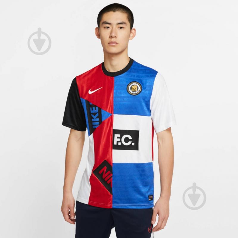 Футболка Nike M NK FC HOME JSY SS CJ2489-480 р.2XL белый - фото 2