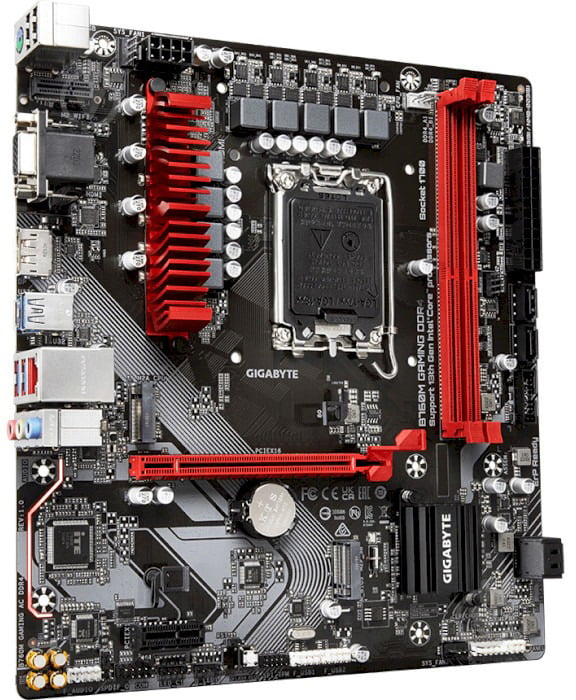 Материнская плата Gigabyte B760M GAMING DDR4 (LGA1700, Intel B760, micro ATX) - фото 4