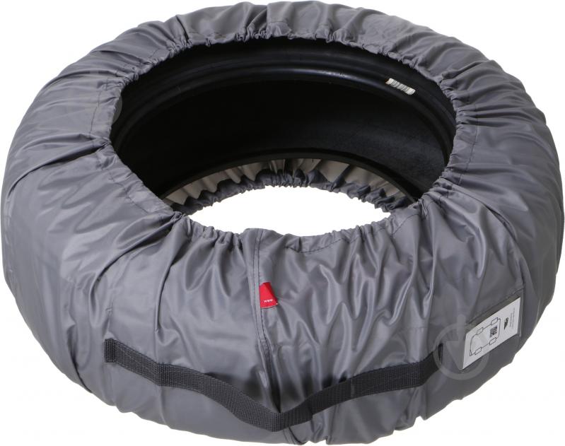 Чехол для хранения колес ТрендБай 210 Коверин серый - фото 1 Чехол для хранения колес ТрендБай 210 Коверин серый - фото 1