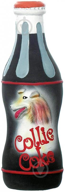 Игрушка для собак Karlie Бутылка Collie Coke со звуком 21 см 04-45654 - фото 1