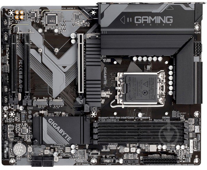 Материнська плата Gigabyte B760 GAMING X (Socket 1700, Intel B760, ATX) - фото 3