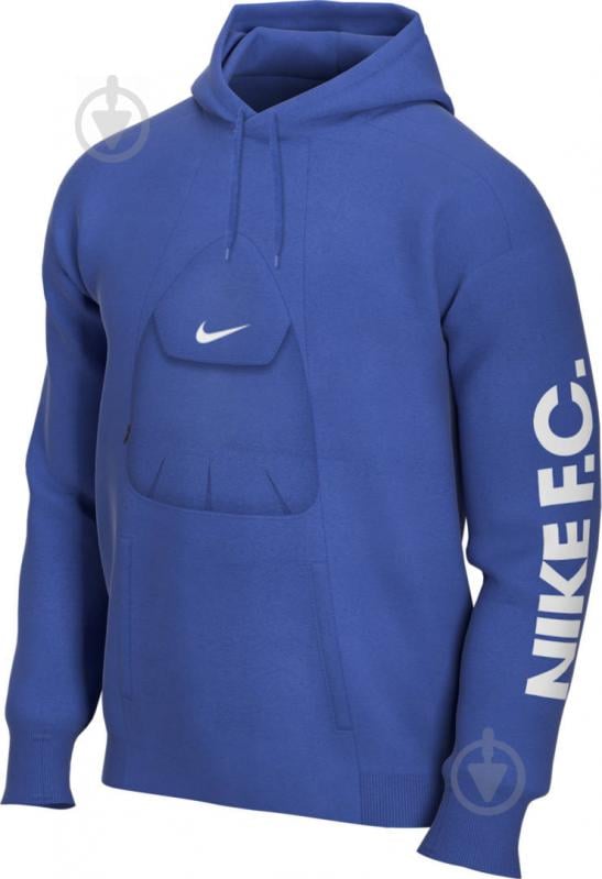 Джемпер Nike M NK FC HOODIE PO CJ2491-480 р. L синій - фото 1