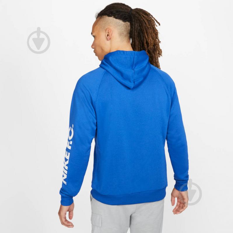 Джемпер Nike M NK FC HOODIE PO CJ2491-480 р. L синій - фото 3