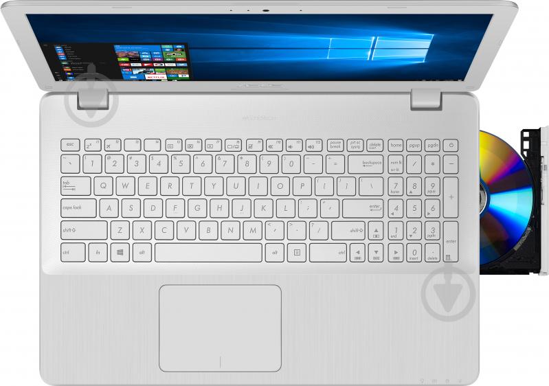 Ноутбук Asus VivoBook X542UN-DM046T 15,6" (90NB0G85-M00600) white - фото 4