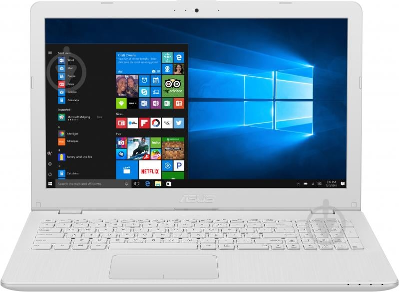 Ноутбук Asus VivoBook X542UN-DM046T 15,6" (90NB0G85-M00600) white - фото 2