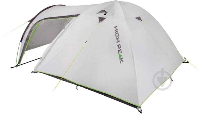 Палатка туристическая High Peak Kira 5.0 Nimbus Grey 10376 - фото 3