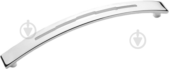 Мебельная ручка скоба DC D-003/128 G2 128 мм хром - фото 1